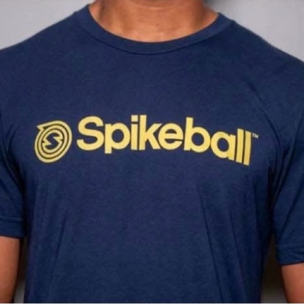 Spikeball Men's Navy Tee